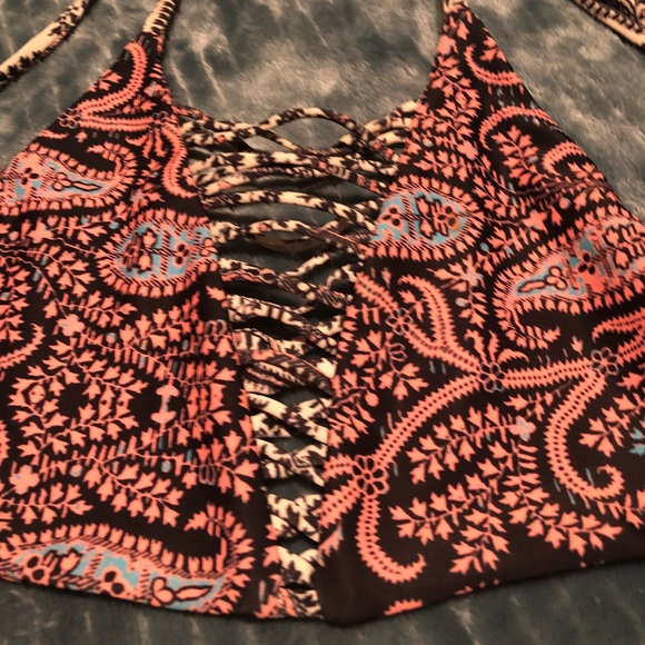 COPY - EUC Gypsy 05 strappy Coachella bikini top - Picture 4 of 5